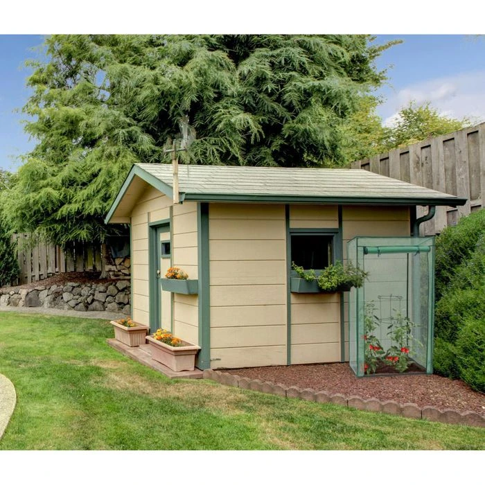 Relaxdays Gewächshaus 10020027, 0,5 M² Fläche, 100 X 50 X 150 Cm, Grün, Mit Schrägdach 2 Relaxdays Gewächshaus 10020027, 0,5 M² Fläche, 100 X 50 X 150 Cm, Grün, Mit Schrägdach – Bild 2